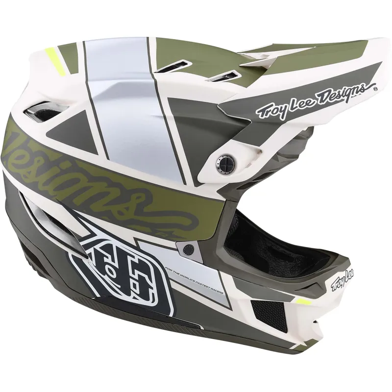 Troy Lee Designs D4 Composite Full Face MIPS MTB Helmet Team Military-3